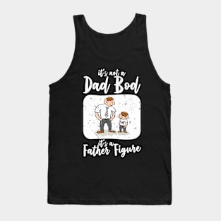 Dad Bod | White Text Funny Dad Tank Top